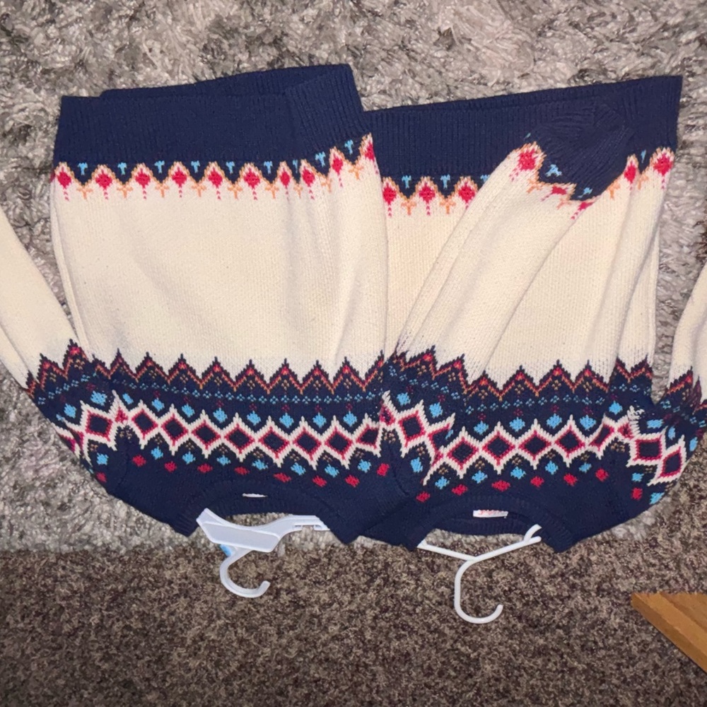Boys Cat & Jack Knit Holiday Sweater Gently used worn once